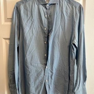 BRUNELLO CUCINELLI CAUSAL BUTTON DOWN SHIRT